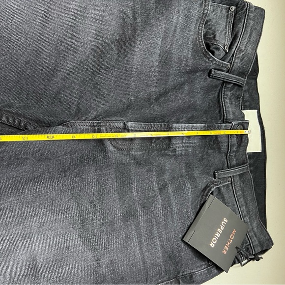 Mother Superior NWT The Tomcat Lies Lies Lies Size 32 Black Button Fly Jeans - Picture 12 of 13